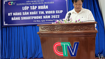 VOV College tổ chức lớp “Kỹ năng sản xuất tin, video clip bằng Smartphone”